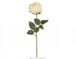 фото Цветок искусственный желтая роза длина 50 см,