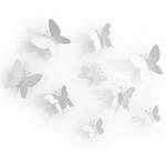 фото Декор для стен mariposa 9 элементов белый (38121)
