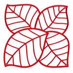 фото Набор из 4 декоративных элементов leaf