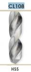 фото Сверла спиральные средней длины с цилиндрическим хвостовиком по аллюминию Carmon CL108 DIN 338