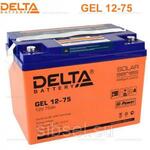 фото Аккумуляторная батарея Delta GEL 12-75