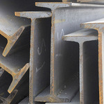 фото Балка сварная двутавровая из металла прочного 30 мм