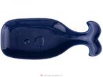 фото Блюдо кит синий 29х12 см
