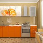 фото Кухонный гарнитур Апельсин