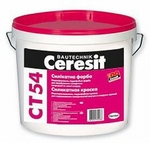 фото Ceresit СТ 54 - Силикатная краска для внутренних и наружных работ