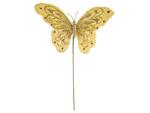 фото Изделие декоративное "бабочка золотая" высота=27 см.без упаковки Polite Crafts&gifts (161-124)
