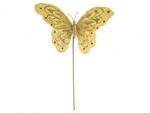 фото Изделие декоративное "бабочка золотая" высота=27 см Polite Crafts&gifts (161-124)