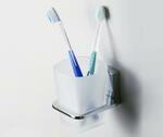 фото Стакан для зубных щеток стеклянный WasserKRAFT Leine К-5028