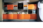 фото Кухня «Jazz» (оранжевый)