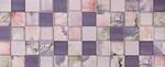 фото Aguarelle PRORAB Плитка облицовочная 250х600 Aquarelle lilac wall 03 мозайка (1упак=1,2м2/8шт)