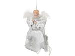 фото Декоративное украшение "ангел в белом платье" высота=18 см Polite Crafts&gifts (856-009)