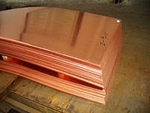 фото Медный лист М1 и М2 толщиной от 0,5мм Плита медь купить в Туле