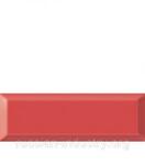 фото Плитка облицовочная Метро 100х300х8 мм красная (21 шт=0.63 кв.м)