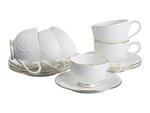 фото Кофейный набор на 6 персон 12 пр."blanco"100 мл. Porcelain Manufacturing (264-457)