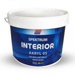 фото Акриловая краска для стен и потолка Spektrum Interior 05 база Hvit (10 л)
