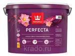 фото Perfecta (Перфекта Тиккурила) - износостойкая глубокоматовая краска для стен и потолка (база А) 9л