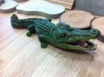 фото Фигурка садовая "Крокодил" цветной