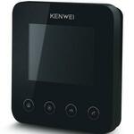 фото Kenwei KW-E401FC черный - черный монитор цветного видеодомофона.