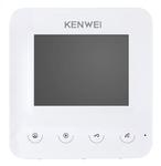 фото Kenwei KW-E401FC белый - белый монитор цветного видеодомофона.