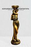 фото Скульптура девочки из бетона - Афродита (Золотой цвет)