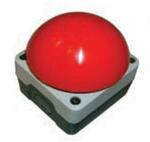 фото Пост черно-серый с красной кнопкой "Грибок" 72мм (1НЗ) ЕМАС