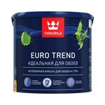 фото Euro Trend - Евро Тренд (Тиккурила) интерьерная краска для обоев и стен