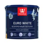 фото Euro White - Евро Уайт (Тиккурила) краска для потолка
