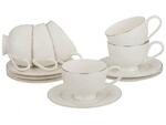 фото Чайный набор на 6 персон 12 пр. 250 мл. Porcelain Manufacturing (361-015)