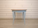 фото Круглый голубой стол обеденный "Leontina" ST9352SB-ET