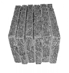 фото Арболитовый блок Шип Паз D650(В2.5-А) 500х300х240 мм
