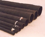 фото Рукава резиновые напорно-всасывающие (гофрированные) с текстильным каркасом неармированные ГОСТ 5398-76