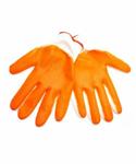 фото Средства индивидуальной защиты (СИЗ) PRORAB Перчатки обливные оранжевые (синие)