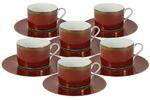 фото Чайный набор Кармен: 6 чашек + 6 блюдец Naomi ( NG-G150305-T6-AL )
