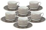 фото Чайный набор Мокко: 6 чашек + 6 блюдец Naomi ( NG-I150905A-T6-AL )
