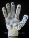 фото Рабочие перчатки 5 нитка 10 класс "Точка"