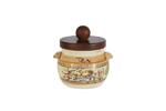 фото Банка для сыпучих продуктов с деревянной крышкой (чай) Старая Тоскана LCS ( LCS670PLT-OT-AL )