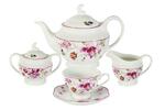 фото Чайный сервиз из 15 предметов на 6 персон Розовые цветы - PW-15-412D-AL Primavera