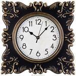 фото Часы настенные кварцевые royal house цвет:антик коричневый 30х30 см диаметр циферблата 18 см