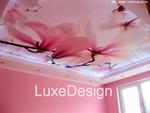 Художественные -фотопечать натяжные потолки LuxeDesign