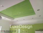 Европейские натяжные потолки на кухне LuxeDesign