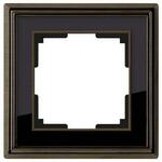 фото Рамка на 1 пост (бронза,черный) WL17-Frame-01; a037687