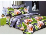 фото Комплект постельного белья Орхидея розовая