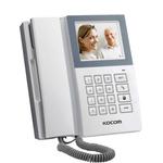 фото Kocom KCV-340 - представляет собой видеодомофон с функцией телефона и возможностью подключения к телефонной линии.