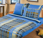 фото Комплект постельного белья "Шотландка"