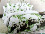 фото Комплект постельного белья «Панды»