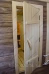 фото Дверь банная с откосами и обналичкой