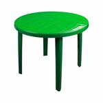 фото Столы для дачи PRORAB Стол круглый зеленый