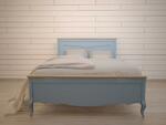 фото Голубая двуспальные кровать "Leontina" ST9341MB-ET