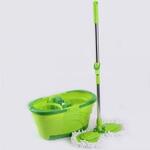 фото Комплект для уборки Keya с ведром и двойной шваброй Intelligent Lifting Double Bucket зеленый