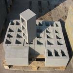 фото Пустотелые бетонные блоки от производителя 40х20х20 3 ех щелевые